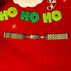 Michele two tone watch band